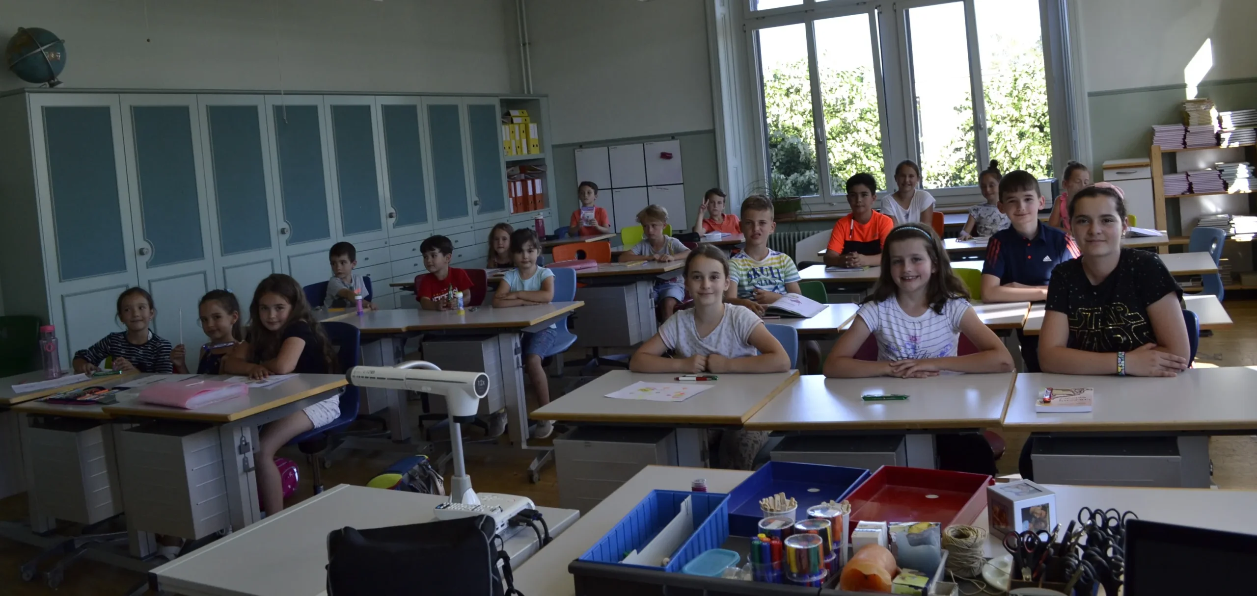 Nxënësit  e shkollës shqipe në Uster, të Kantonit të Cyrih-ut