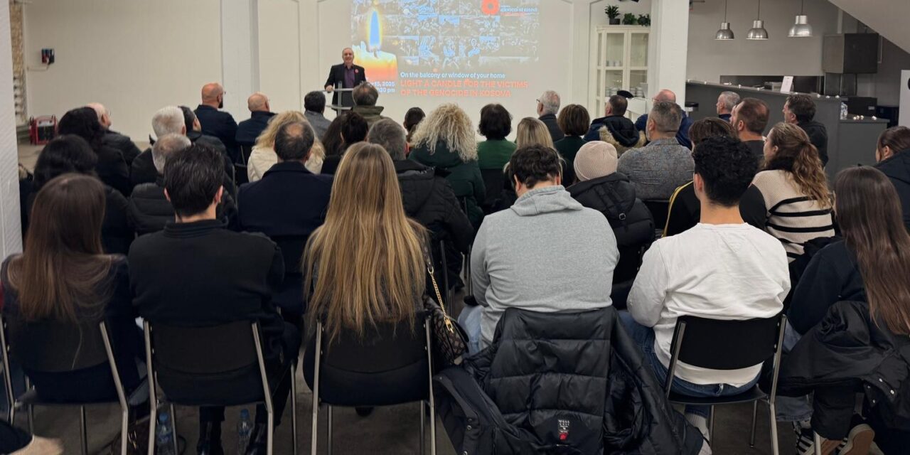 Shoqata «Bashkimi» në Uster përkujtoi viktimat e gjenocidit serb në Kosovë